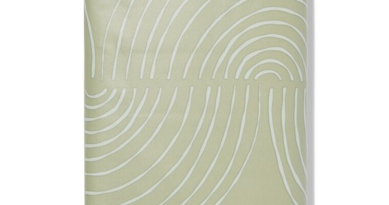 HEMA Tafelzeil Met Golven 140×240 Polyester (taupe) | 8720354612620