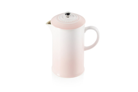 LE CREUSET – Aardewerk – Koffiepot met pers Shell Pink 0,80l | 0630870277907
