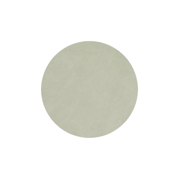 LIND DNA – Glass Mat Circle – Onderzetter 10cm Nupo Olive Green | 5711905515920
