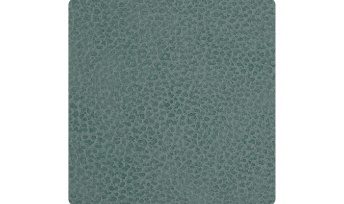 LIND DNA – Glass Mat Square – Onderzetter 10cm Hippo Pastel Green | 5711591371459
