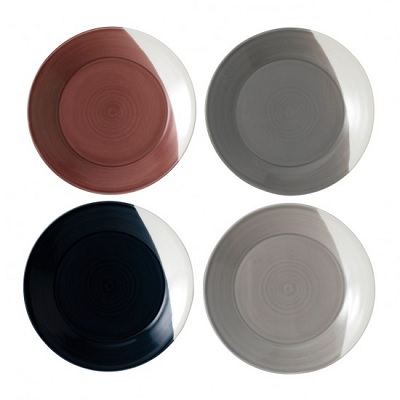ROYAL DOULTON – Bowls of Plenty – Ontbijtbord 23cm set/4 (mix) | 701587403993
