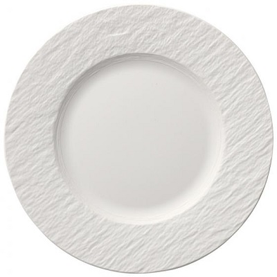 VILLEROY & BOCH – Manufacture Rock Blanc – Ontbijtbord 22cm | 4003686365551
