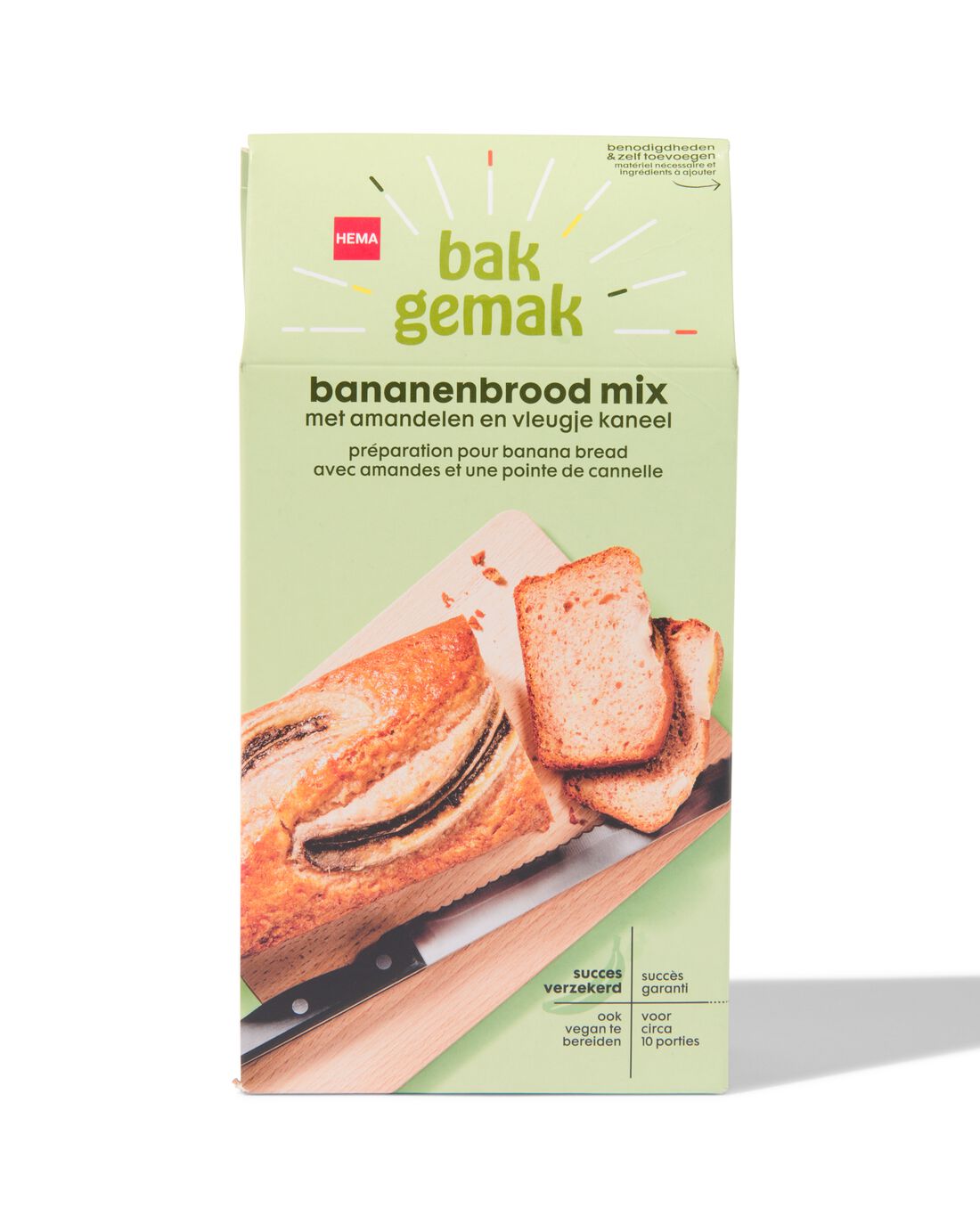 HEMA Bakmix Vegan Bananenbrood | 8720354400562