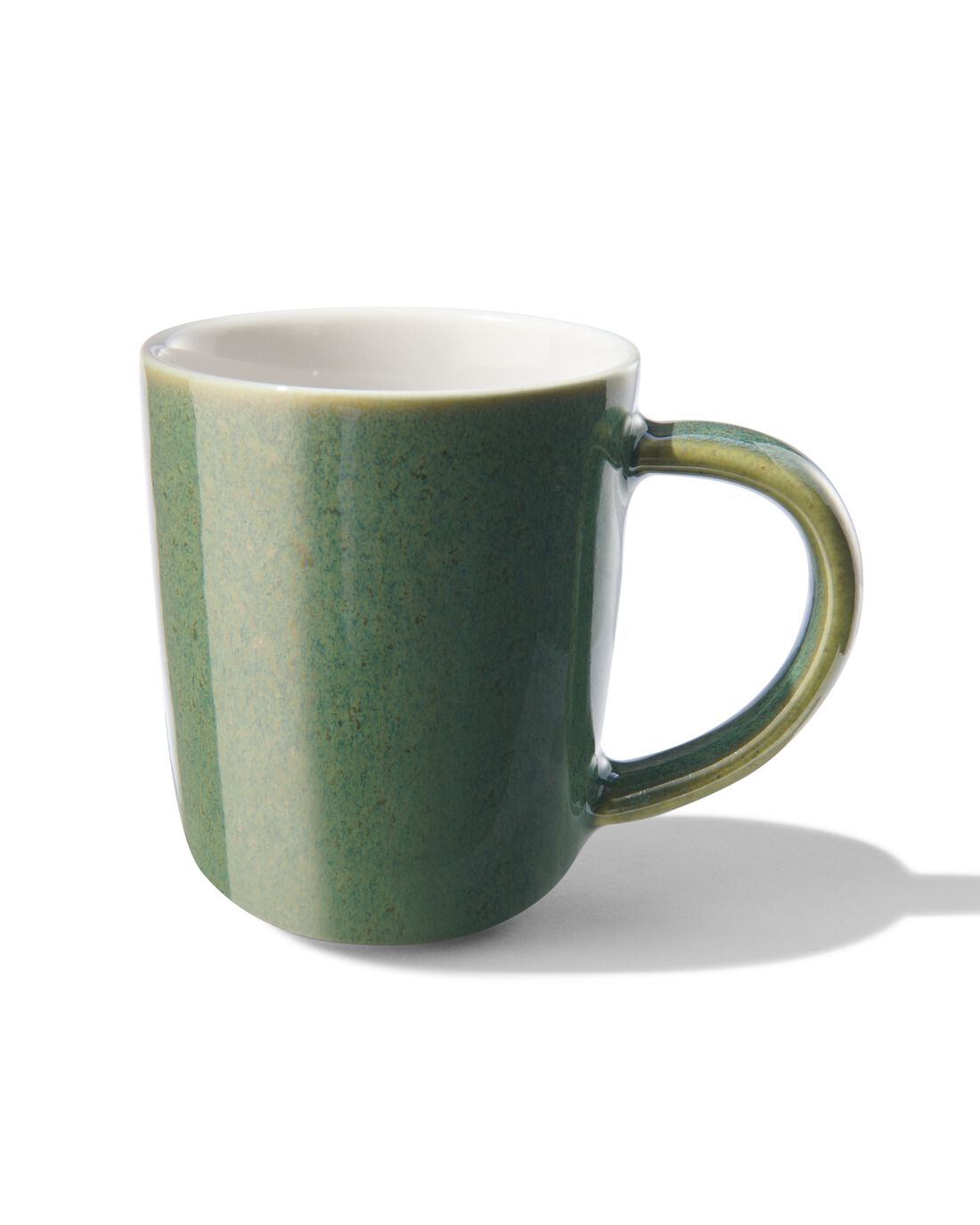 HEMA Espressomok Chicago 80 Ml – Reactief Glazuur – Groen (groen) | 8718537843350