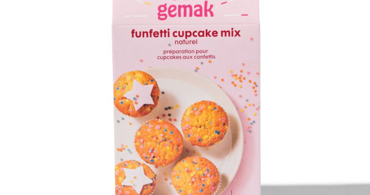 HEMA Funfetti Cupcake Mix | 8720354400609